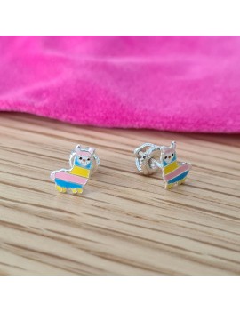 Boucles d'oreilles lamas...