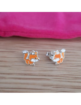 Boucles d'oreilles renards...