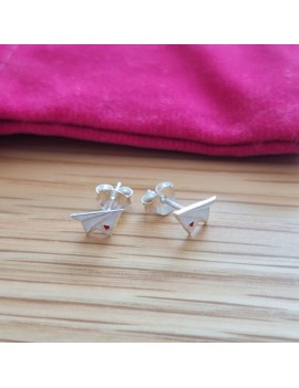 Boucles d'oreilles avions...