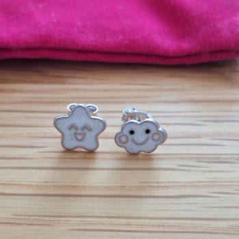 Boucles d'oreilles étoile...