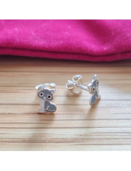 Boucles d'oreilles chats...