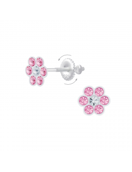 Boucles d'oreilles fleurs...