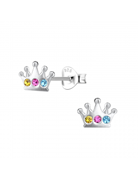 Boucles d'oreilles couronne...