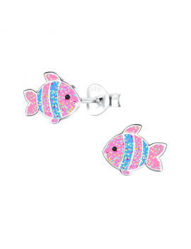 Boucles d'oreilles poisson...