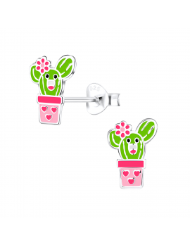 Boucles d'oreilles cactus...