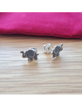 Boucles d'oreilles éléphant...