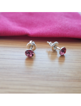 Boucles d'oreilles cristal...