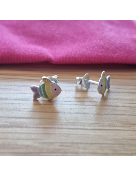 Boucles d'oreilles poisson...