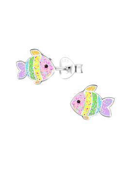 Boucles d'oreilles poisson...