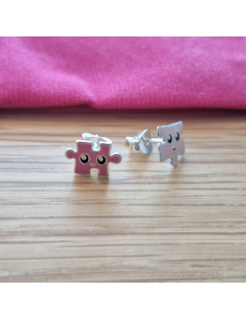 Boucles d'oreilles puzzle...