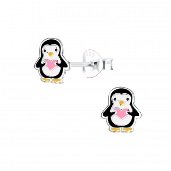 Boucles d'oreilles pingouin...