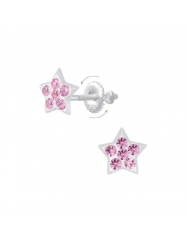 Boucles d'oreilles étoiles...