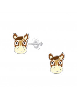 Boucles d'oreilles tête de...