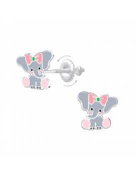 Boucles d'oreilles éléphant...