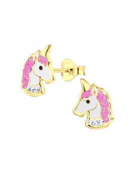 Boucles d'oreilles licorne...
