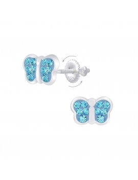 Boucles d'oreilles papillon...