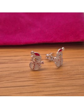 Boucles d'oreilles bonhomme...