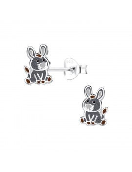 Boucles d'oreilles âne en...