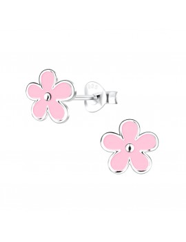 Boucles d'oreilles fleur en...