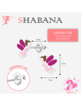 Boucles d'oreilles fées...