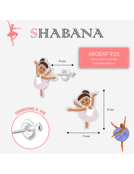 Boucles d'oreilles danseuse...