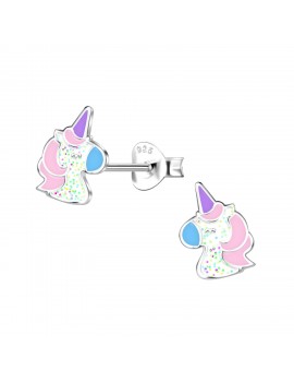 Boucles d’oreilles Licorne...