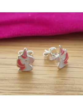 Boucles d’oreilles licorne...