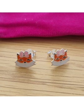 Boucles d’Oreilles Renard...