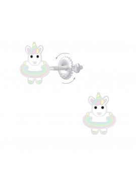 Boucles d'oreilles licornes...