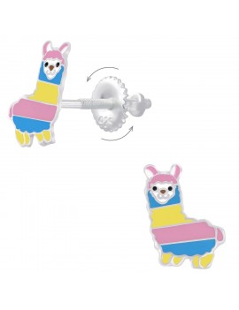 Boucles d'oreilles lamas...