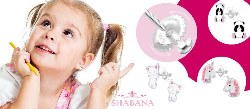 Boucles d'oreilles à vis