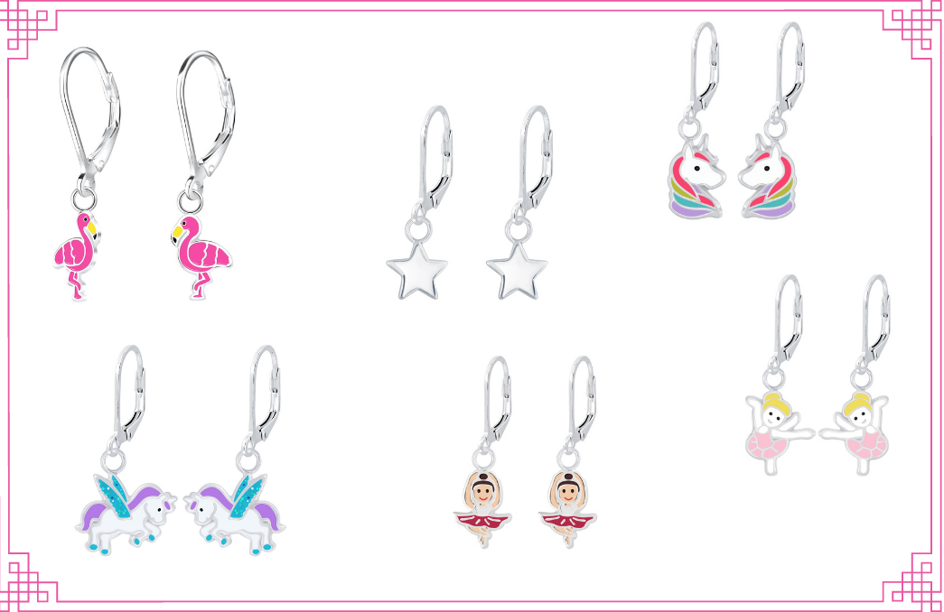 Boucles d'oreilles dormeuses en argent 925