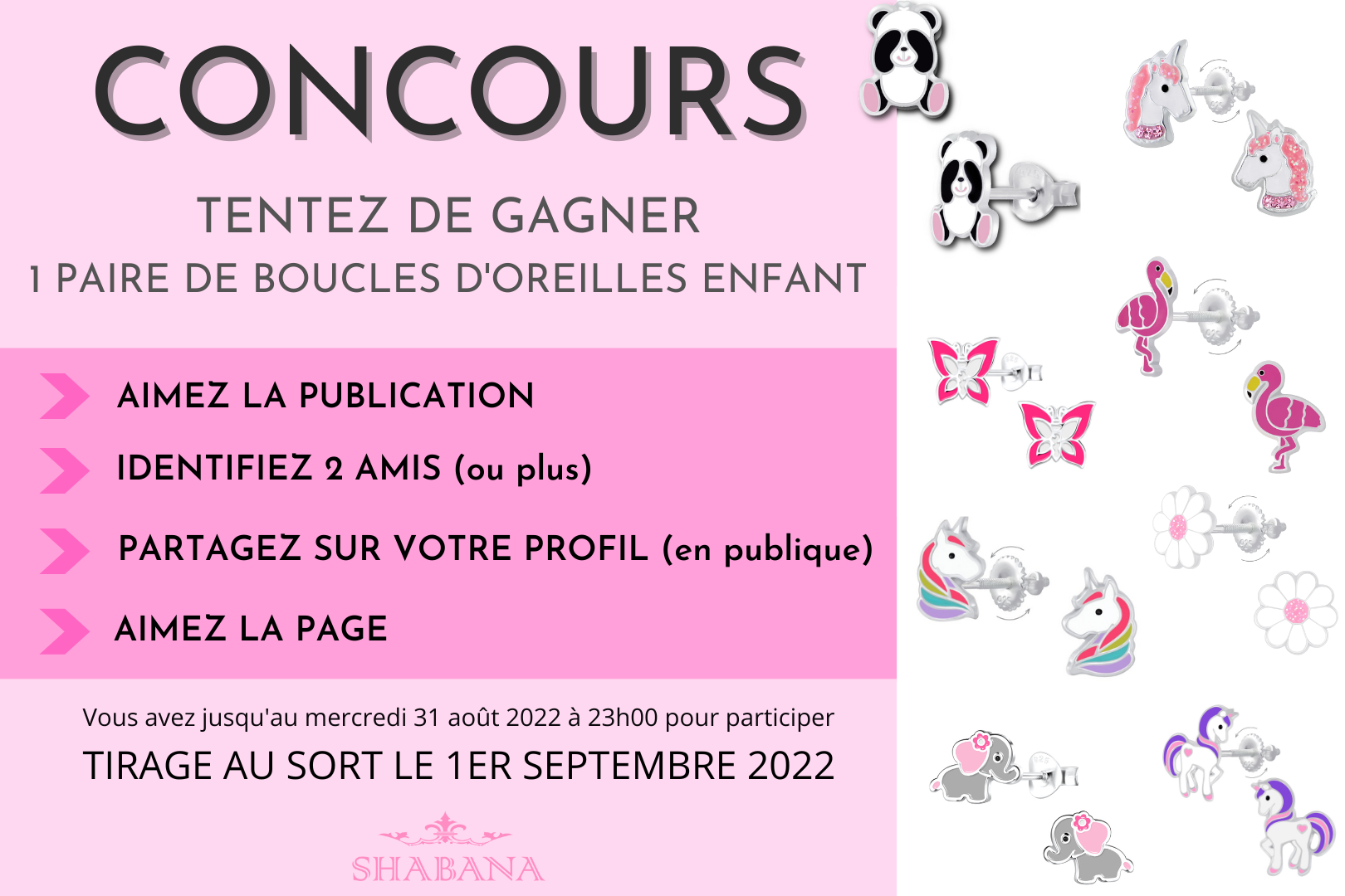 Jeu concours Facebook